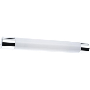 Spiegelleuchte PAULMANN Orgon Lampen Gr. 1 flammig, Höhe: 6,0 cm, weiß (chromfarben, weiß) Bad-Spiegelleuchten Badezimmerleuchte