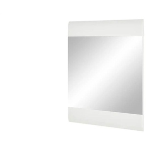 Spiegelpaneel  Cortina ¦ weiß ¦ Holzwerkstoff,Glas ¦ Maße (cm): B: 80 H: 80 T: 2.0