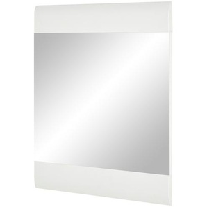Spiegelpaneel  Cortina ¦ weiß ¦ Holzwerkstoff,Glas ¦ Maße (cm): B: 80 H: 80 T: 2.0
