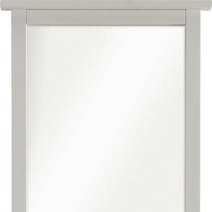 Spiegelpaneel WOHN[GLÜCK]LICH BY INFANTIL Solvita Spiegel Gr. B/H/T: 58 cm x 200 cm x 7,5 cm, weiß (kiefer weiß) Dekospiegel Wandspiegel, Spiegel, Kiefer massiv, Breite 57 cm, Landhaus