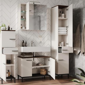 Spiegelschrank »2754« - Beige - Holz -