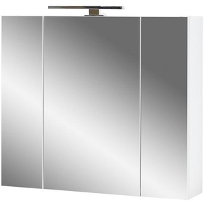 Spiegelschrank  Seddiner See ¦ weiß ¦ Maße (cm): B: 76 H: 71 T: 18.0