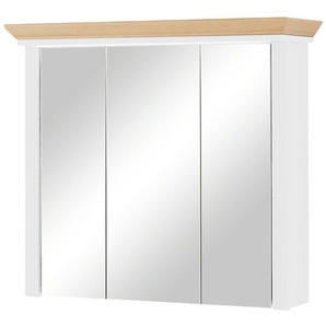 Spiegelschrank  Varese ¦ weiß ¦ Maße (cm): B: 83 H: 75 T: 25.0