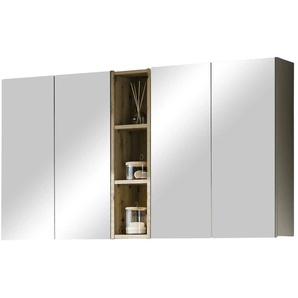 Spiegelschrank  Behler See ¦ beige ¦ Maße (cm): B: 140 H: 75 T: 19.0