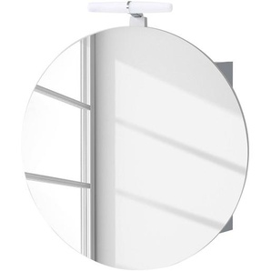Spiegelschrank Bjarne 65 x 68 x 16cm Blau/Graublau