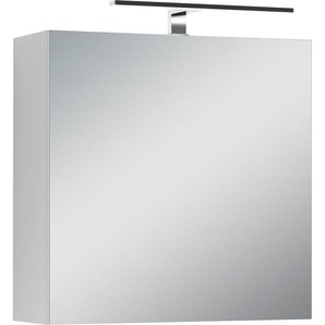 Spiegelschrank BYLIVING Spree Schränke Gr. B/H/T: 60 cm x 60 cm x 20 cm, 1 St., weiß Bad-Spiegelschränke