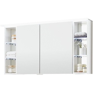 Spiegelschrank  Comer See ¦ weiß ¦ Maße (cm): B: 120 H: 65 T: 15.0