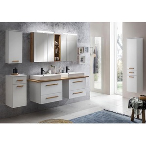 Spiegelschrank Duo II 142 x 75 x 16cm Braun