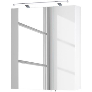 Spiegelschrank II 60 x 75 x 16cm Weiß