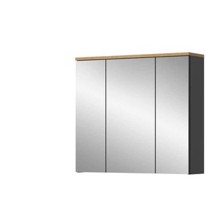 Spiegelschrank | grau | 80 cm | 73 cm |
