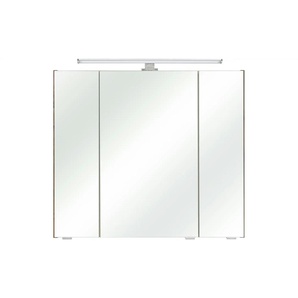 Spiegelschrank Dreieckssee | holzfarben | 80 cm | 70 cm |