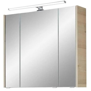 Spiegelschrank | holzfarben | 80 cm | 70 cm |