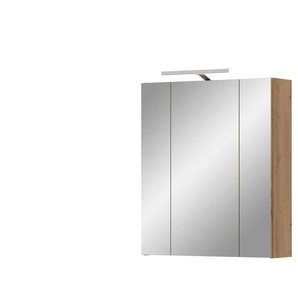 Spiegelschrank - holzfarben - Materialmix - 60 cm - 70 cm | Möbel Kraft