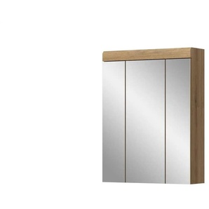 Spiegelschrank - holzfarben - Materialmix - 60 cm - 79 cm | Möbel Kraft
