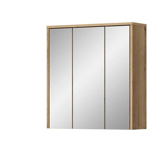 Spiegelschrank - holzfarben - Materialmix - 64 cm - 68 cm | Möbel Kraft