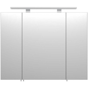 Spiegelschrank in Anthrazit 80 cm