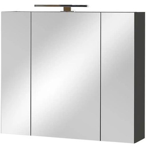 Spiegelschrank Ischgl | grau | 76 cm | 71 cm | cm 18,0 |