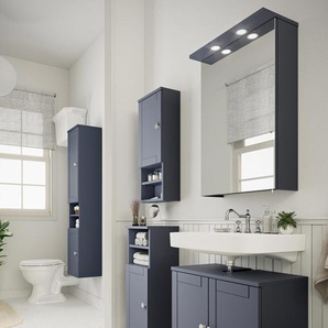 Spiegelschrank »Jesper« - silber - Holz -