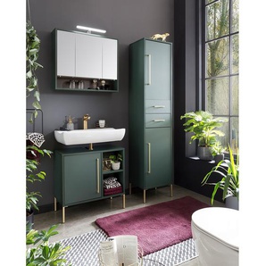 Spiegelschrank Kent 70 x 64 x 16cm Grün
