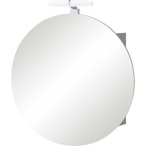 Spiegelschrank SCHILDMEYER Bjarne Schränke Gr. B/H/T: 65,0 cm x 68,3 cm x 15,7 cm, 1 St., blau (fjord) Bad-Spiegelschränke Breite 65 cm, mit LED Beleuchtung