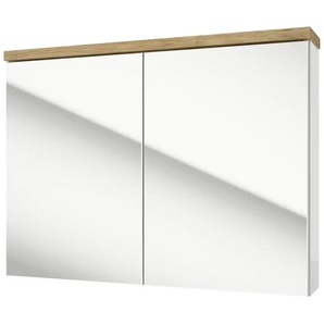 Spiegelschrank  Stolpsee ¦ weiß ¦ Maße (cm): B: 80 H: 60 T: 15.0