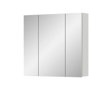 Spiegelschrank  Vechtesee ¦ weiß ¦ Maße (cm): B: 82 H: 77 T: 18.0