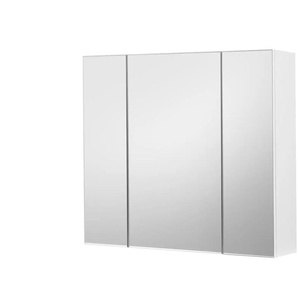 Spiegelschrank - weiß - Materialmix - 60 cm - 55 cm | Möbel Kraft