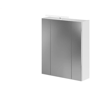 Spiegelschrank - weiß - Materialmix - 60 cm - 70 cm - cm 18,0 | Möbel Kraft
