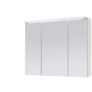Spiegelschrank - weiß - Materialmix - 80 cm - 68 cm - cm 22,5 | Möbel Kraft