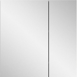 Spiegelschrank WELLTIME Schränke Gr. B/H/T: 60 cm x 77 cm x 18 cm, 2 St., weiß Bad-Spiegelschränke Badmöbel, Badschrank, Badezimmer Spiegelschrank 60cm Breite, 2 Türen
