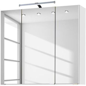 Spiegelschrank I 70cm Weiß/Weiß