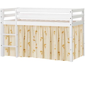 Spielbett HOPPEKIDS ECO Dream Betten Gr. 70 x 160 cm - ohne Matratze, Liegefläche B/L: 70 cm x 160 cm Betthöhe: 69 cm, kein Härtegrad, gelb Baby Spielbetten