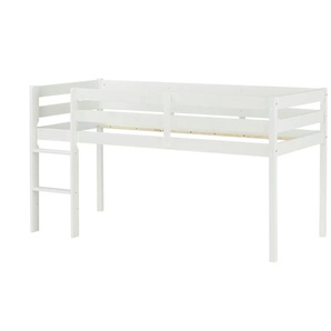 Spielbett - weiß - Materialmix - 102 cm - 113 cm - cm 208,0 | Möbel Kraft
