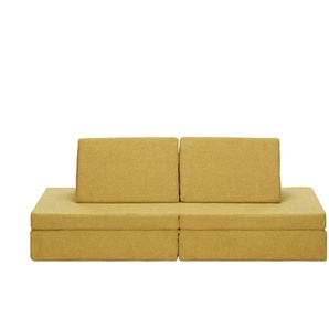 Spielsofa Funny - gelb - Materialmix - 110 cm - 75 cm - cm 90,0 | Möbel Kraft