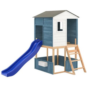 Spielturm Massivholz Tanne Vidaxl