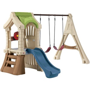 Spielturm Step2, Blau, Kunststoff, 283.2x190.5x213.4 cm, EN 71, Outdoor Spielzeug, Spielhäuser
