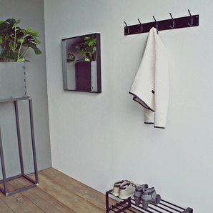 Garderobenhaken SPINDER DESIGN FUSION Garderobenhalter Gr. B/H/T: 70 cm x 12 cm x 6 cm, schwarz Garderobe Garderobenhaken Garderobenleiste Garderobenschrank Garderobenschränke Wandgarderobe Wandhaken Ständer, Halterungen Haken Garderobenhalter Breite 70
