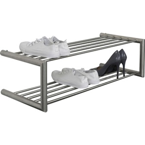 Spinder Design Schuhregal, Edelmetall, Edelstahl