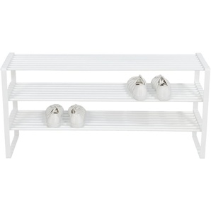 Spinder Design Schuhregal REX SR 2 - 100 cm, 1-tlg., Regal aus Stahl, wahlweise Breite 70 cm oder 100 cm