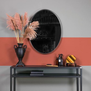 Wandspiegel SPINDER DESIGN Donna Spiegel Gr. B/H/T: 60 cm x 80 cm x 5 cm, schwarz Wandspiegel Breite 60 cm, ovale Form
