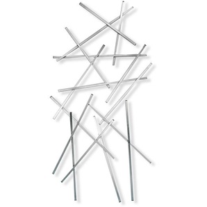 Spinder Matches Large Wandgarderobe 205x100 cm Edelstahl