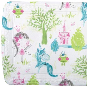 Wanneneinlage SPIRELLA Fairy Tale Wanneneinlagen Gr. B/L: 36 cm x 71 cm, weiß (weiß, multicolor) Badewanneneinlagen rutschhemmend, pflegeleicht