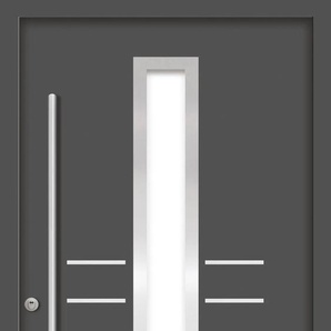 SPLENDOOR Haustür OMIS Prime RC2 Türen Gr. 100 cm, Türanschlag DIN links, grau (anthrazit) Haustüren
