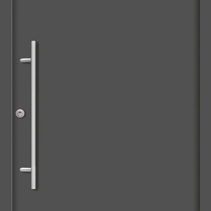 SPLENDOOR Haustür PATRAS Prime RC2 Türen Gr. 110 cm, Türanschlag DIN links, grau (anthrazit) Haustüren
