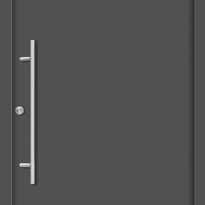 SPLENDOOR Haustür PATRAS Prime Türen Gr. 110 cm, Türanschlag DIN links, grau (anthrazit) Haustüren