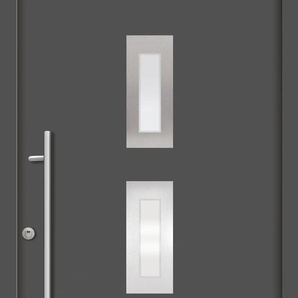 SPLENDOOR Haustür PULA Prime RC2 Türen Gr. 100 cm, Türanschlag DIN links, grau (anthrazit) Haustüren