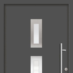 SPLENDOOR Haustür PULA Prime RC2 Türen Gr. 100 cm, Türanschlag DIN rechts, grau (anthrazit) Haustüren