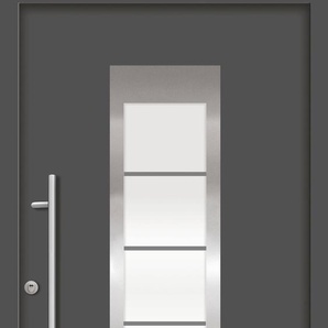 SPLENDOOR Haustür ZADAR Prime RC2 Türen Gr. 100 cm, Türanschlag DIN links, grau (anthrazit) Haustüren