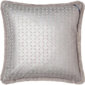 Kissenbezug SPORTALM KITZBÜHEL Mojito Kissenbezüge Gr. B/L: 50 cm x 50 cm, 1 St., Polyester, grau (grau, hellgrau) Kissenbezüge aus kuschelweichem Kunstfell