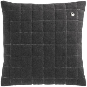 Sportalm Kitzbühel Kissenhülle SP-Patted Check, Anthrazit, Textil, Uni, 40 cm, hochwertige Qualität, Wohntextilien, Kissen, Kissenbezüge